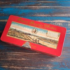 Alte Dose , Blechdose , Original Dresdner Stollen , Emil Reimann , 