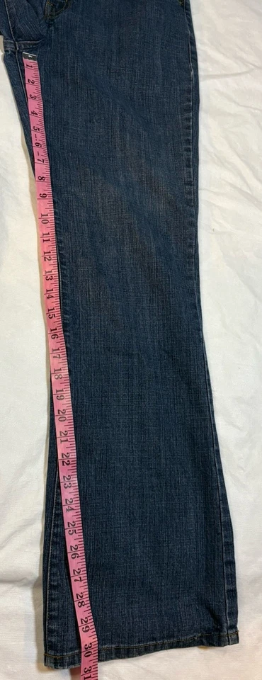 Pantalones de mezclilla Bobby Brooks elásticos corte bota para mujer 12 lavado oscuro Foto 2 de 4