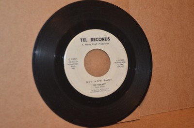 THE PAGE BOYS: HEY NOW BABY; 1957 TEL 1007 VG++ DOO WOP PROMO 45 RPM