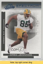 2006 Playoff Absolute Memorabilia Spectrum Blue Greg Jennings Rookie RC READ 0f8