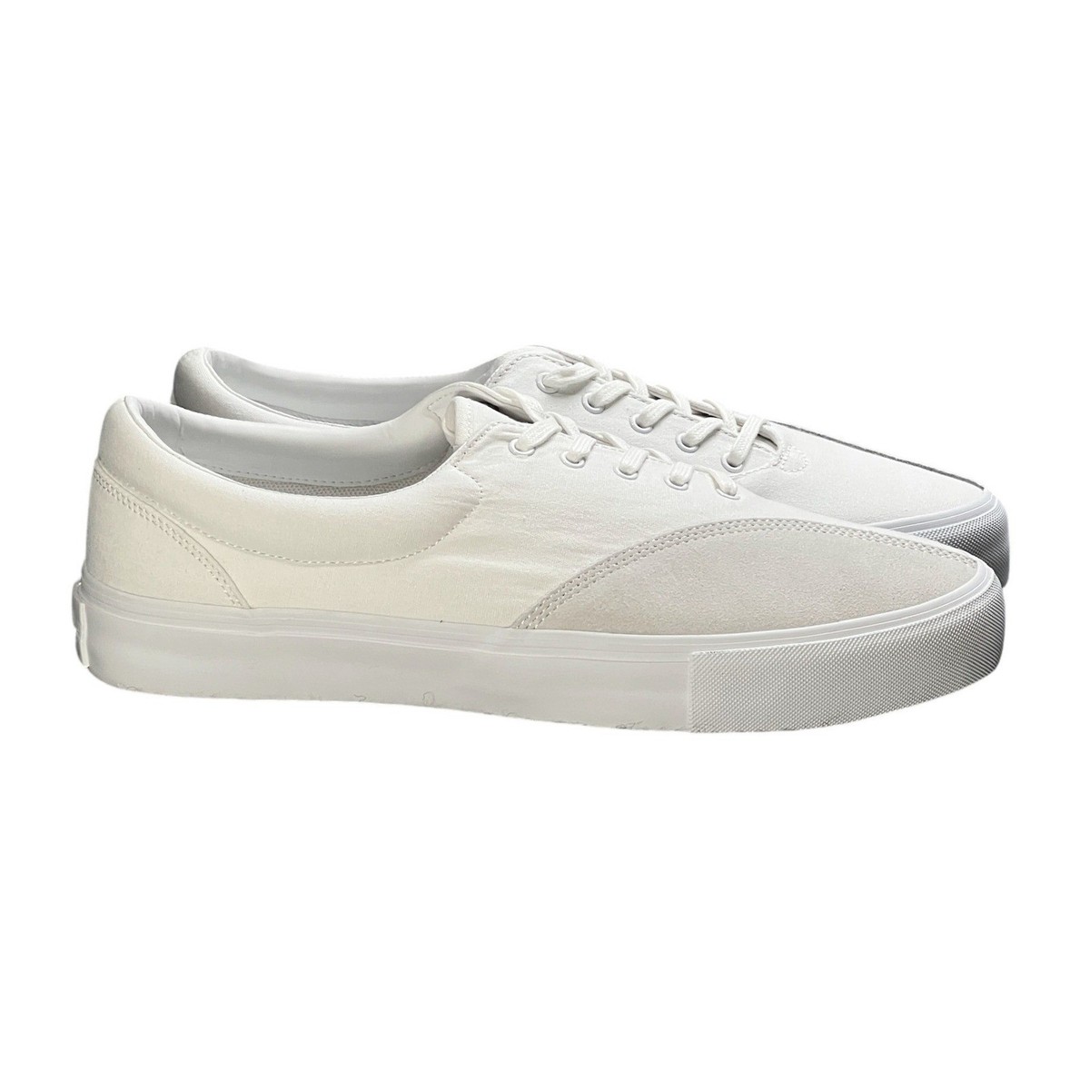 BRAND NEW in Box Clearweather Donny Oatmeal Canvas 13M NIB Clearweather Donny Mens 13 Skate Shoes White Canvas Low  main image 4
