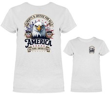 250 Years of American Independence Day US Flag 4th of July Women's T-shirt
