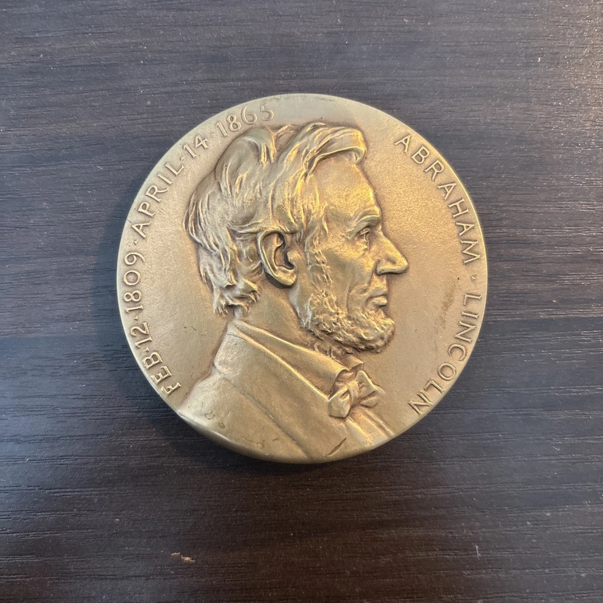 アブラハムリンカーン　メダル　ヴィンテージ s-l1200.png