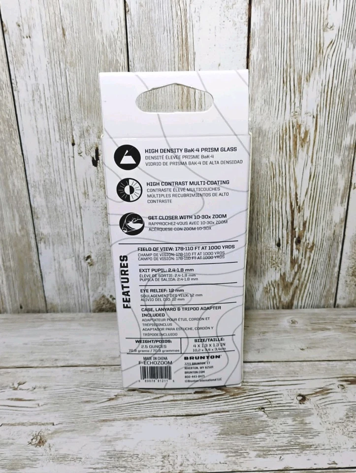 Brunton Echo Zoom Monocular 10-20x21  - Image 4 of 4