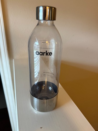 Aarke Stainless Steel Reusable Bottle 1L (34 fl oz) fl oz BPA (Qty 3)