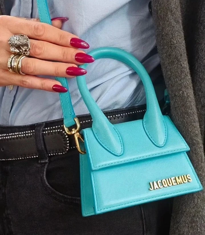 Jacquemus — ✨️💙 Jacquemus Le Chiquito Turquoise Blue Mini Bag Rare