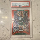 2019 Panini Prizm Basketball Fast Break Red Larry Bird #16