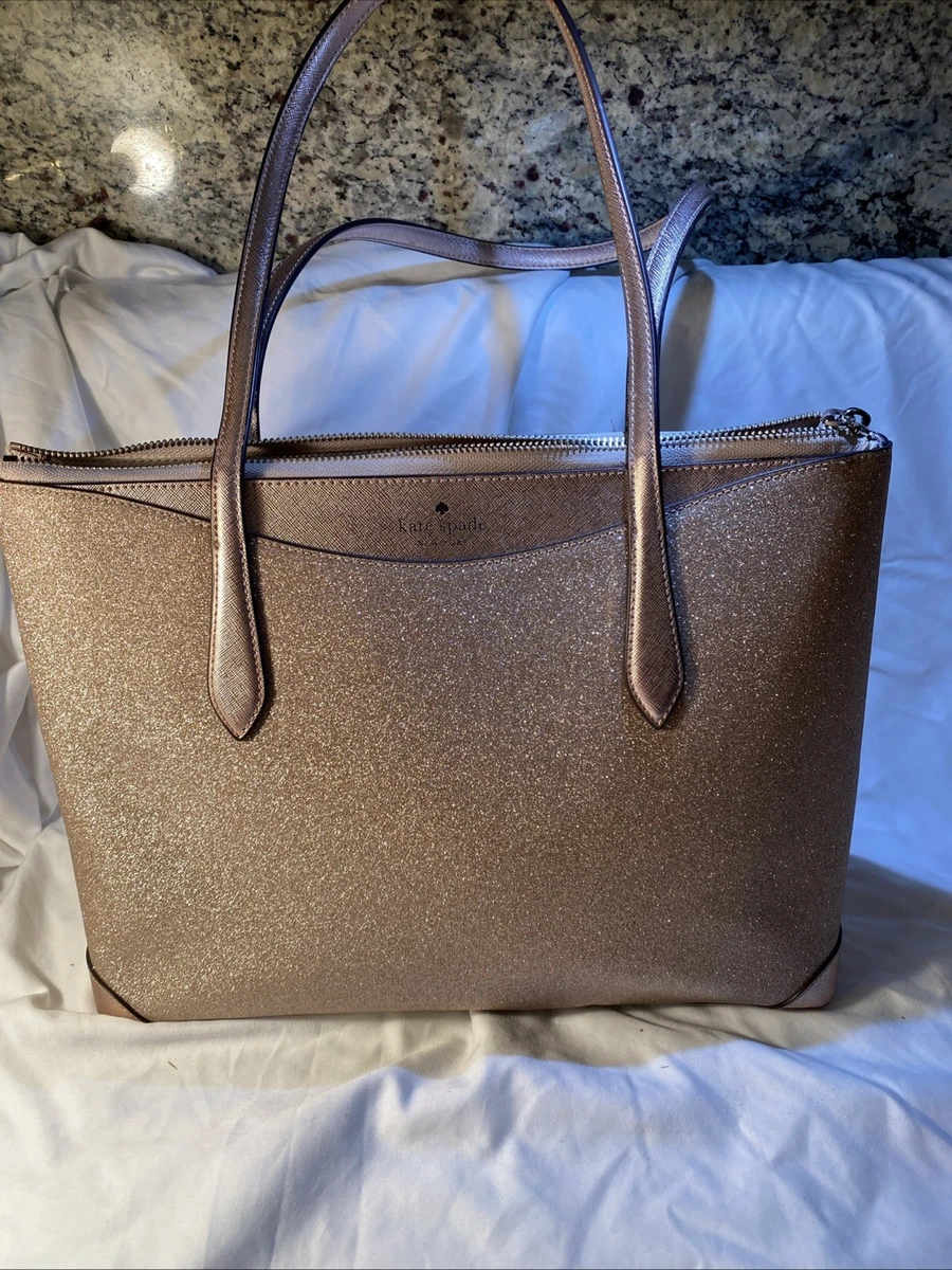 kate spade new york Glitter Tote Medium Bags & Handbags for Women
