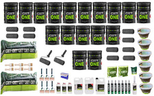 100m2 Cure It One GRP Fibreglass Roofing Kit Anthracite Grey RAL 7016