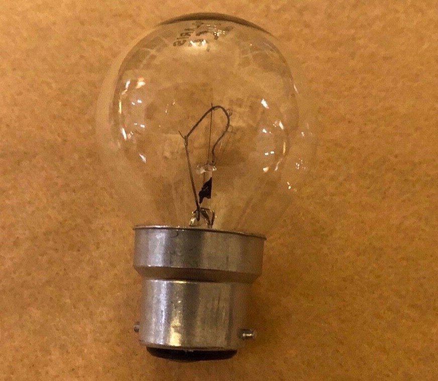 15w 25w 40w 60w Clear Golf Ball Light Bulb Lava Lamp BC ES SBC SES 6 or