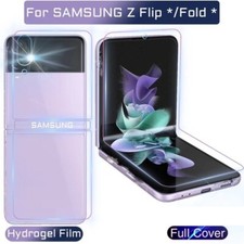 Screen Protector For Samsung Galaxy Z Flip5 Flip7 Flip6 Front Back Hydrogel Film