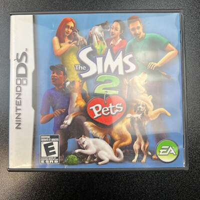 The Sims 2 Pets Nintendo DS CIB Complete With Manual Authentic EA Maxis Tested
