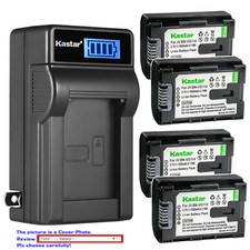 Kastar Battery LCD Wall Charger for BN-VG114 JVC Everio GZ-E245 Everio GZ-E505BU