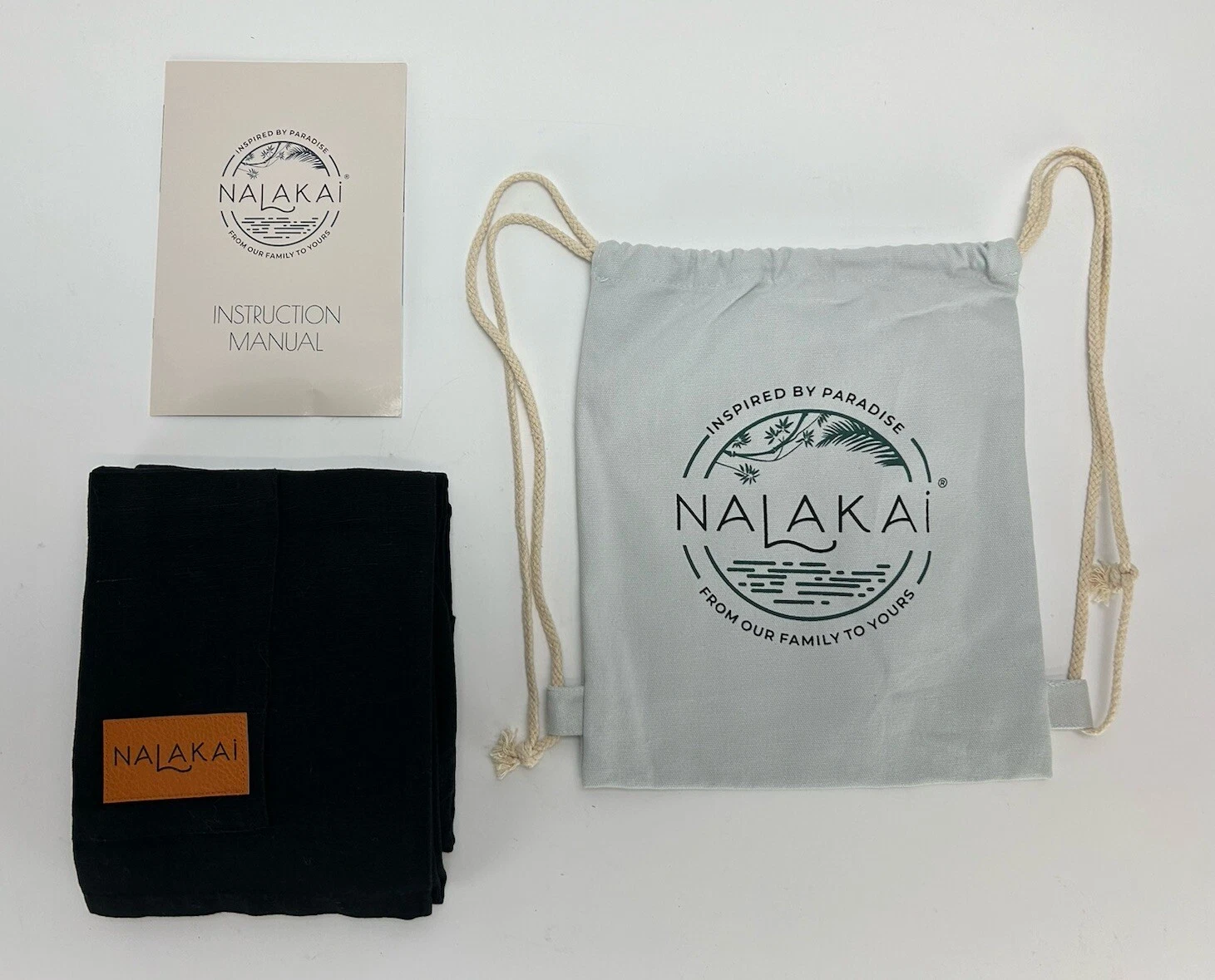 Nalakai Ring Sling Baby Carrier Soft Linen Baby Sling - Black
Opens in a new window or tab
