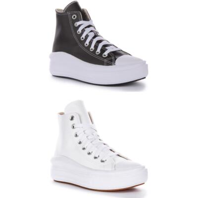Converse A04295C Chuck Taylor All Star Move Womens Sneakers White US 5- 10