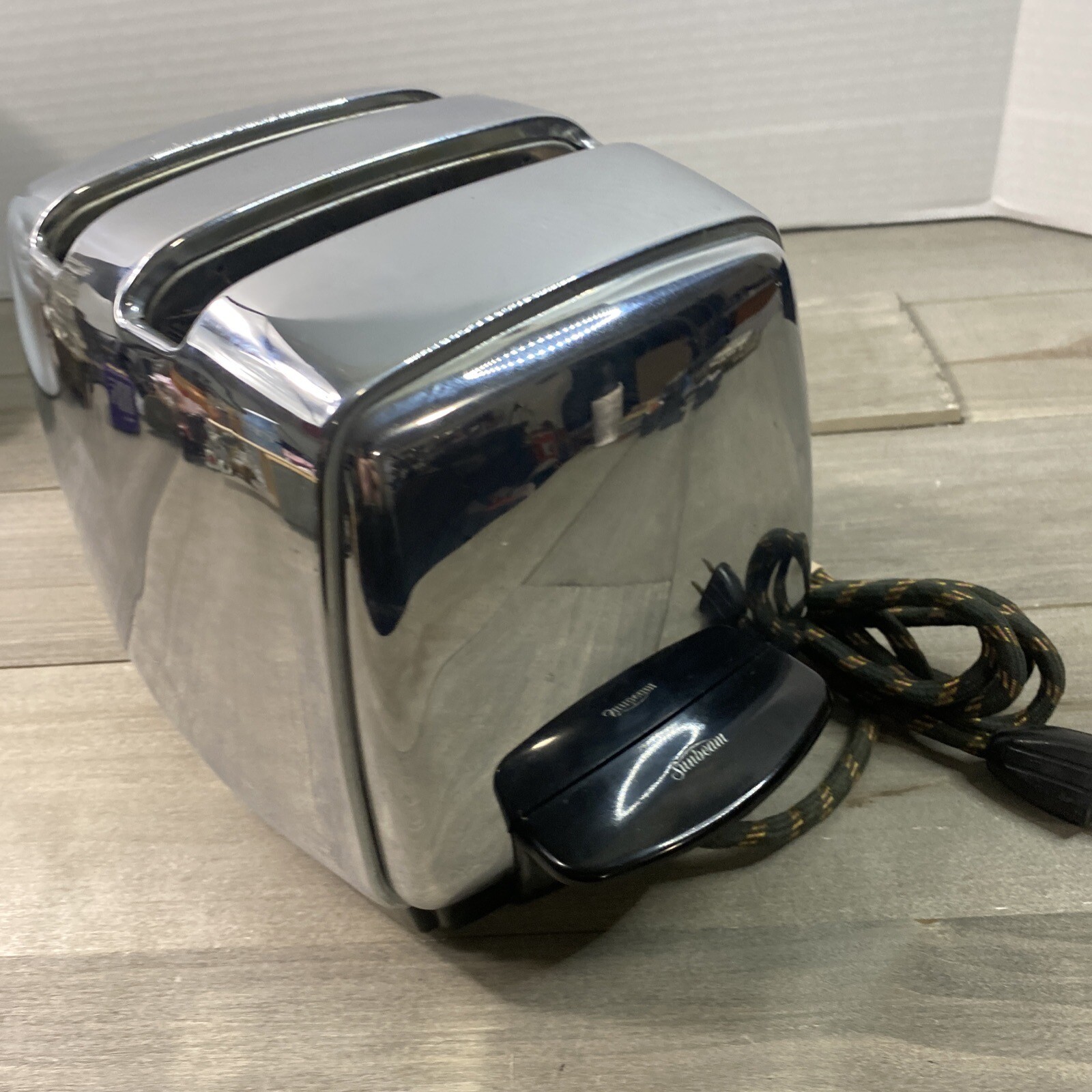 Vintage MCM Sunbeam T20 Radiant Control Toaster Tested & Works eBay