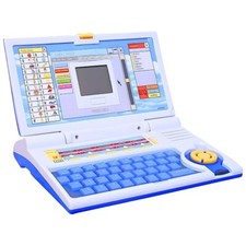 Educational Laptop Computer Toy with Mouse for Kids 2-5 Years Learning