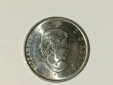 . CANADA . 25 CENTS . RUBAN ROUGE SIDA . 2006