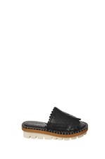 Ciabatta in pelle da Donna Patrizia Bonfanti Taglia 39 Colore nero