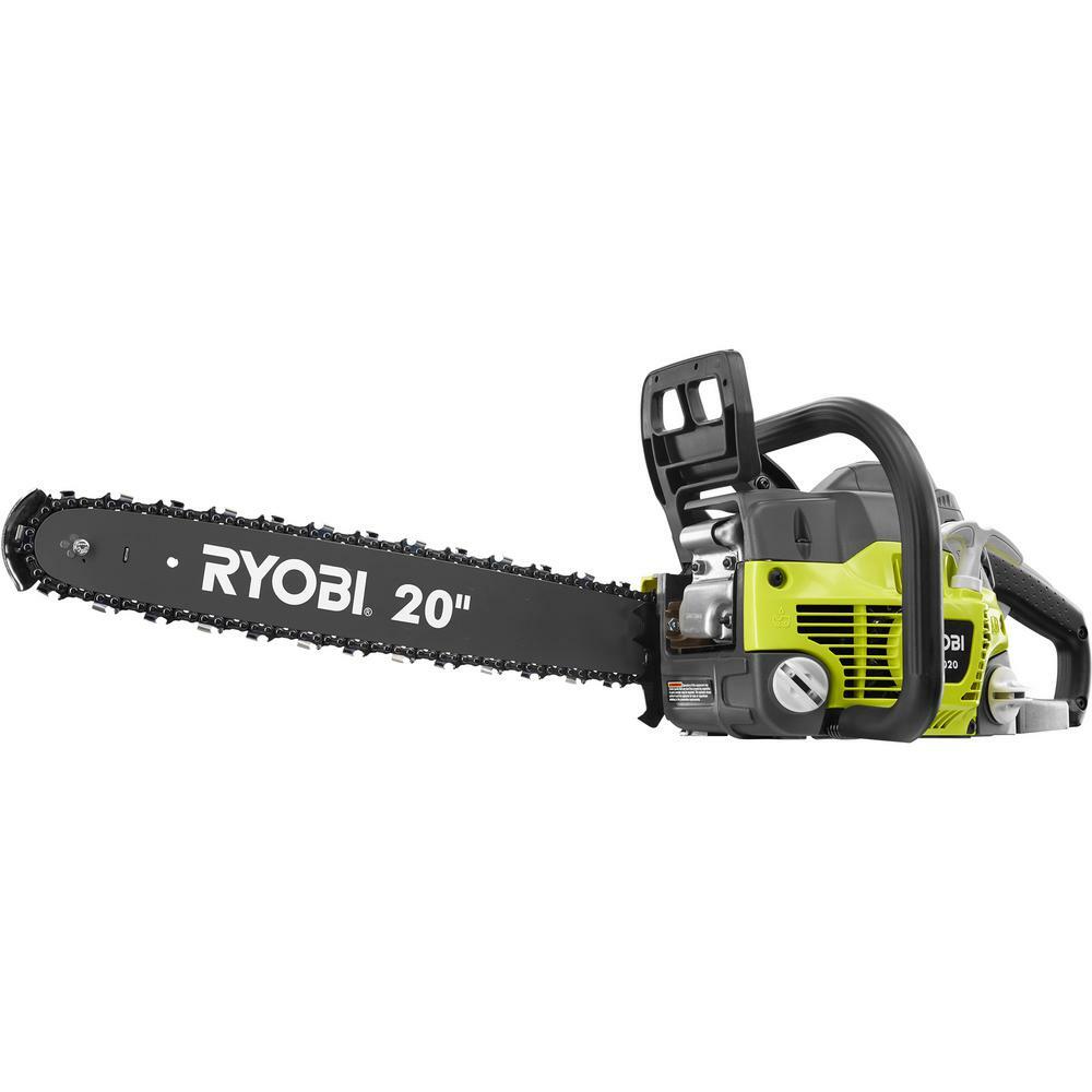 RYOBI Gas Chainsaw 20 in. 50 cc 2-Cycle 