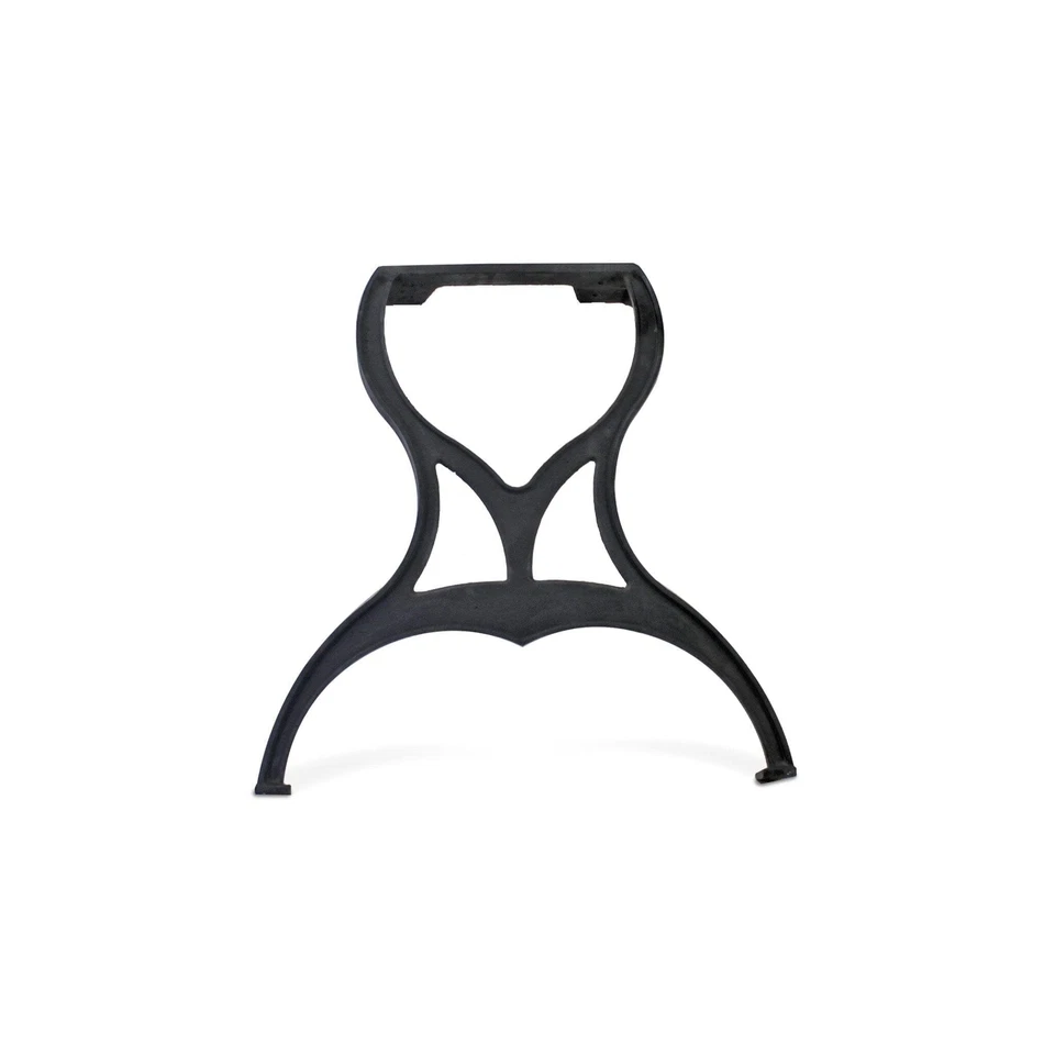 Vintage Industrial  Ductile Cast Iron Table Legs - Set of 2 - Image 3 of 4