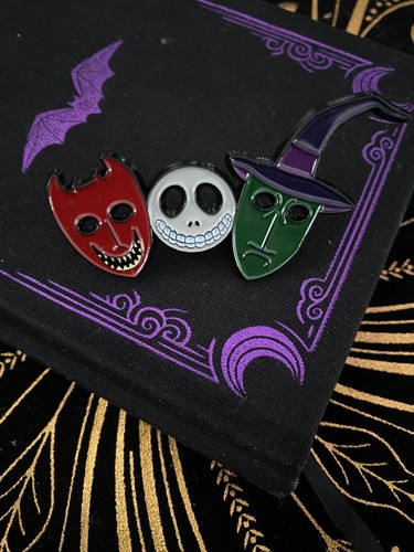 Nightmare Before Christmas Enamel Pin Lively Ghosts Halloween Trick or Treaters