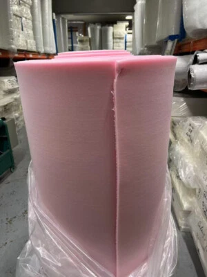 GALAXY SUPPLY INC Galaxy Upholstery Fabric Back Pink Sew Foam 58" Wide 1/8" Thickness By The Yard