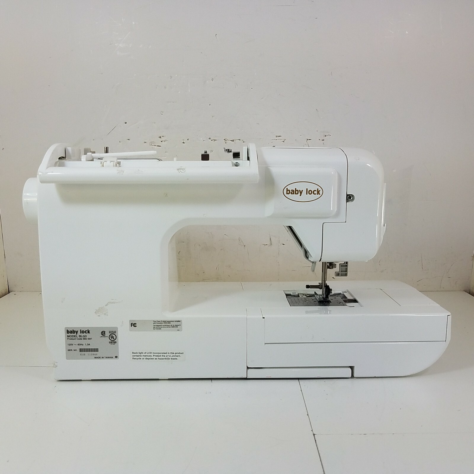 Baby Lock BLG3 Ellegante 3 Embroidery and Sewing Machine Digital