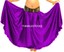 TMS Multi Satin Skirt Belly Dance TRIBALGypsy Costume - Foto 5