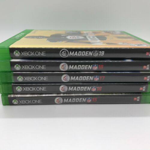 NFL Madden für Xbox One Xbox 1 Auswahlliste, wählen Sie Ihr Jahr 15 16 17 18 19  - Bild 1 von 12