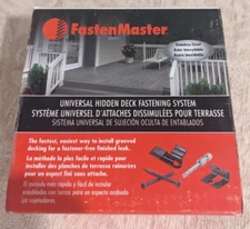 FastenMaster Universal Hidden Deck Fastening System 50 Sq.Ft. (90 clips)