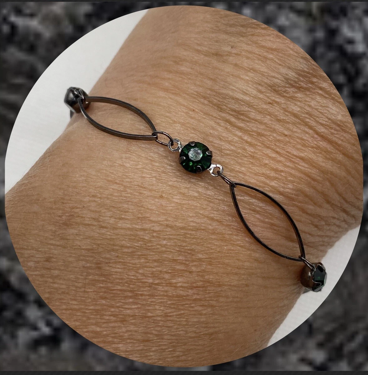 Gunmetal bracelet best sale paparazzi