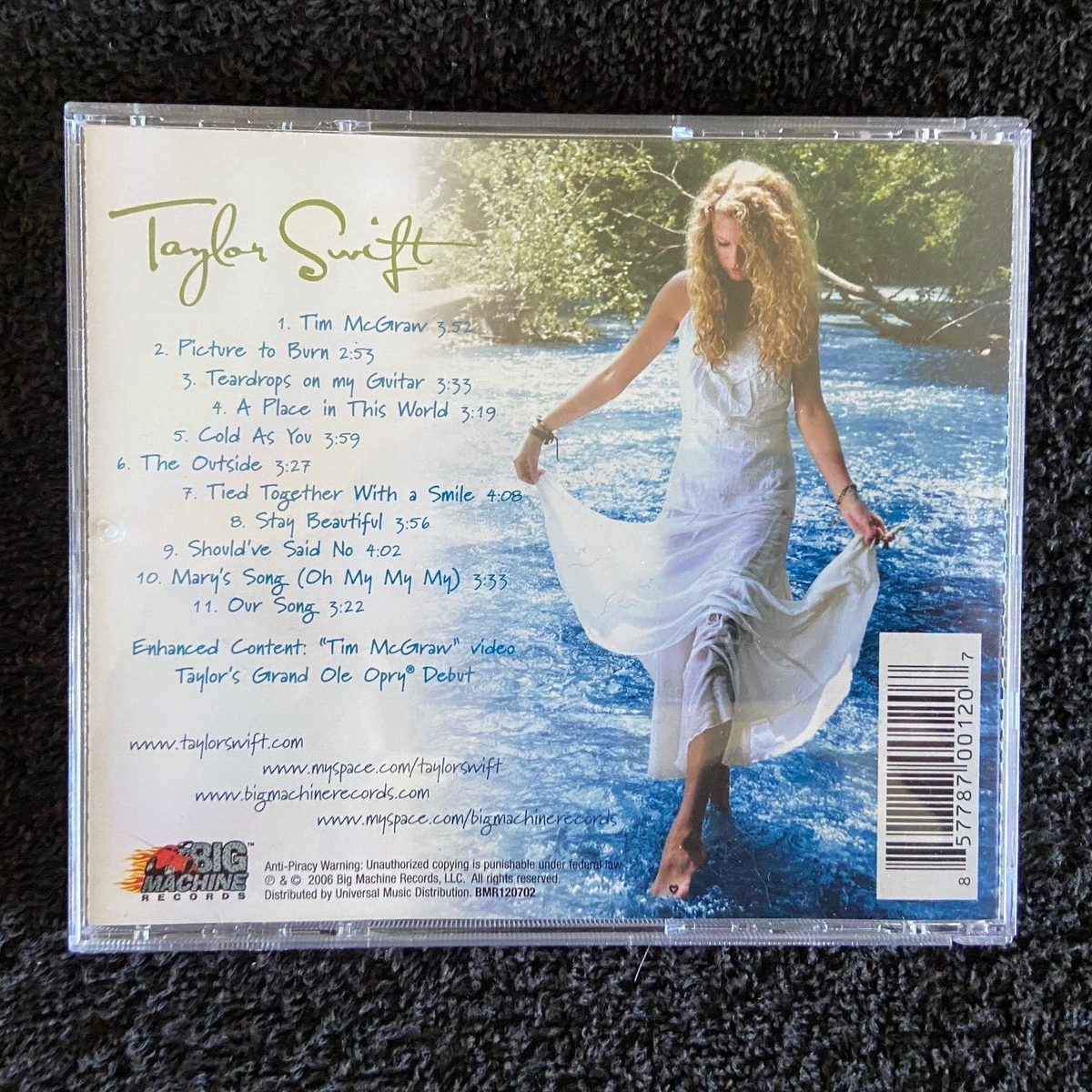 Taylor Swift by Taylor Swift (CD, Oct-2006, Big Machine Records
