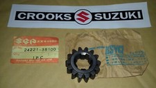 NOS 24221-38100 RL325 / RL250 Beamish Genuine Suzuki 14T 2nd Drive Gear