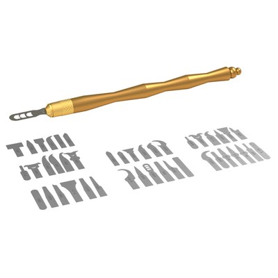 43Pack Titanium Tool With Handle Disassemble PCB BGA Chip For iPhone A8-A14