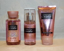 Bath & Body Works A Thousand Wishes Body Cream, Shower Gel & Mist Travel Set