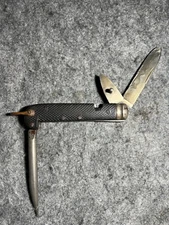 WWI British J. Clarke & Son Clasp Knife Brass Shackle