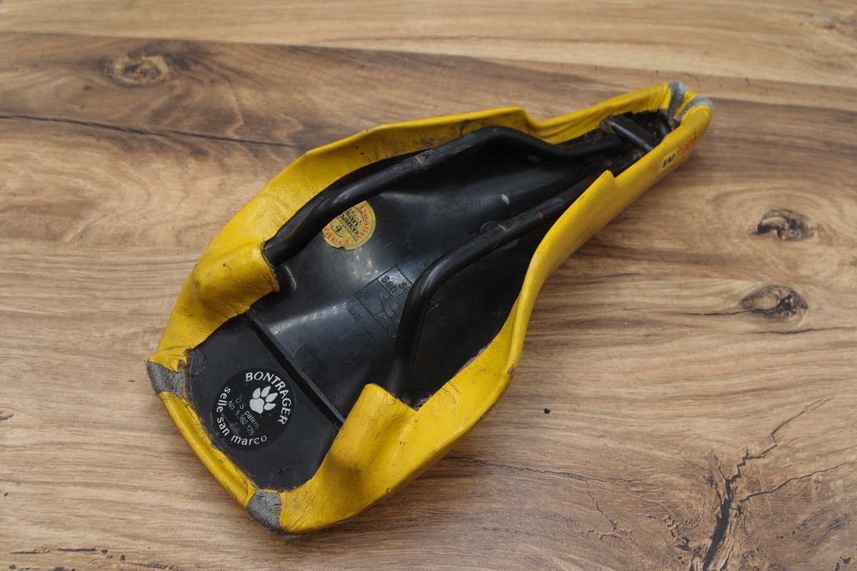 Selle Vélo San Marco Par Bontrager – Vintage Made In Italy – Cuir Et Synthétique