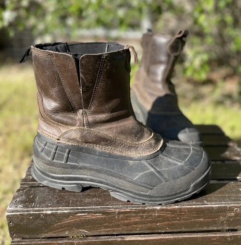 Kamik Dawson Boots Gaucho Brown Leather 