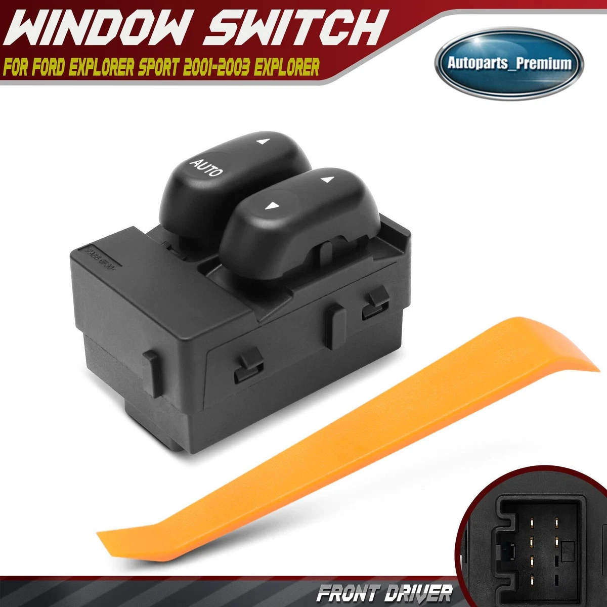Interruttore Comando Velocità Cruise Control Per Volante – F87A-9D809-BA Compatibile Con Ford Explorer, F150, Ranger - 6