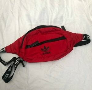 red adidas fanny pack