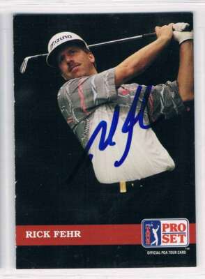 1992 Pro Set #120 Rick Fehr NM MT Auto