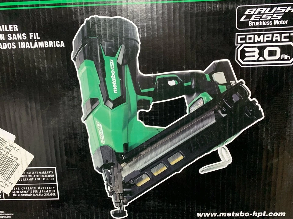 Metabo finish nailer sale cordless