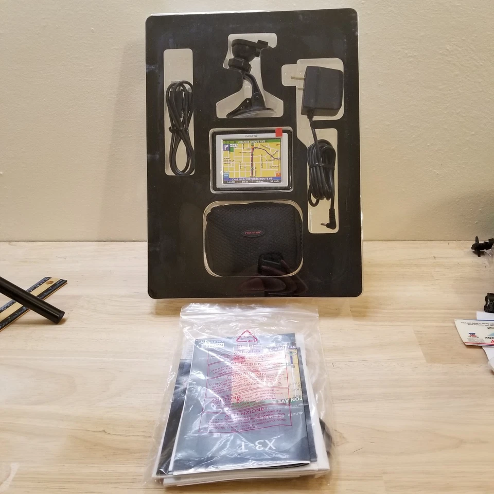 NEXTAR X3-T GPS Cargador de Coche Montaje de Cable USB, ¡Nuevo Stock Antiguo! Foto 2 de 4