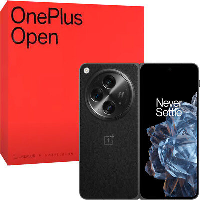 OnePlus Open 5G Voyager schwarz 512GB + 16GB Dual-Sim werkseitig entsperrt SIMFree NEU