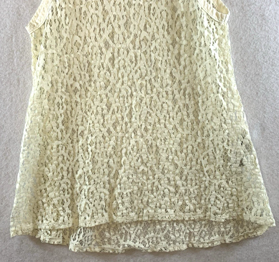 Женская прозрачная кружевная туника топ размер XL кремовая богемная романтическая фестивальная пляжная женская - Изображение 3 из 4