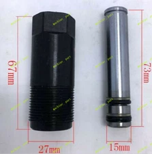 1 set Auto jack oil Pump Part Hydraulic Small Cylinder Piston Plunger Horizontal