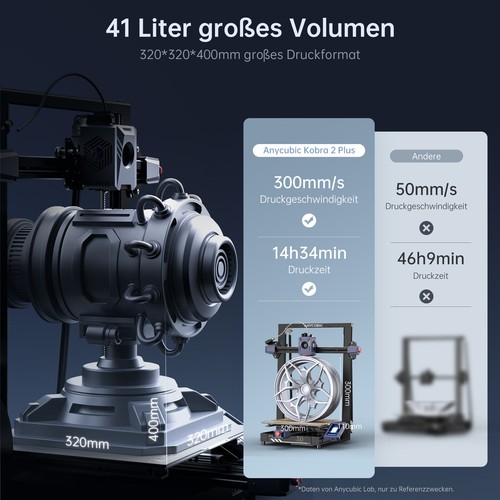 Imprimante 3D Anycubic Kobra 2 Pro/2 Max/2 Neo/2 Plus FDM 6x/10x plus rapide - Photo 52/66