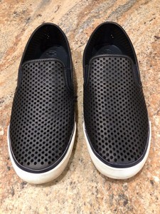 tory burch black slip on sneakers