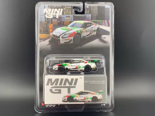 Mini GT Nissan GT-R NISMO GT3 #23 KCMG 2018 FIA GT World Cup Macau #593 1/64
